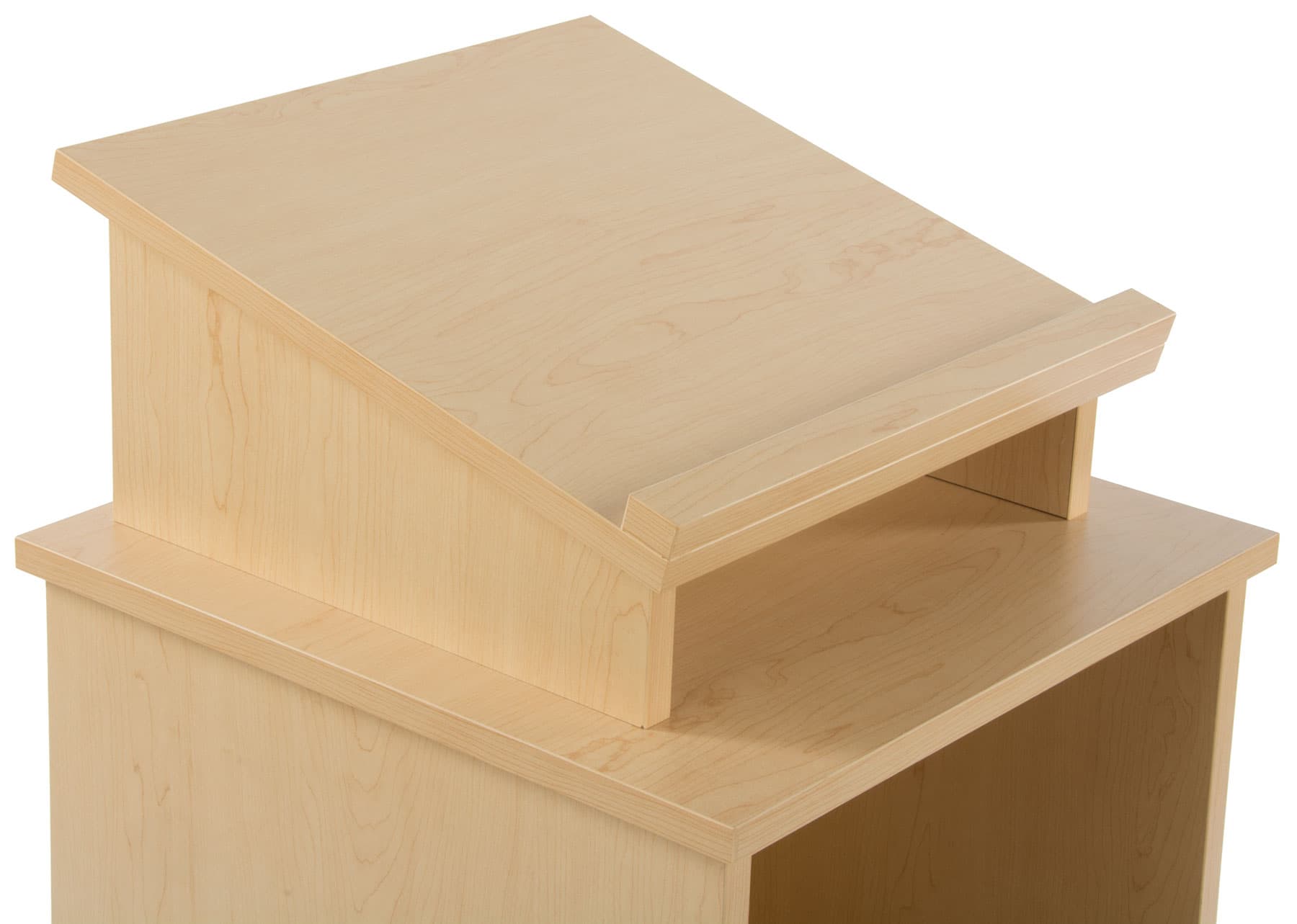 Rolling Lectern has Mobility for Easy Re-Location