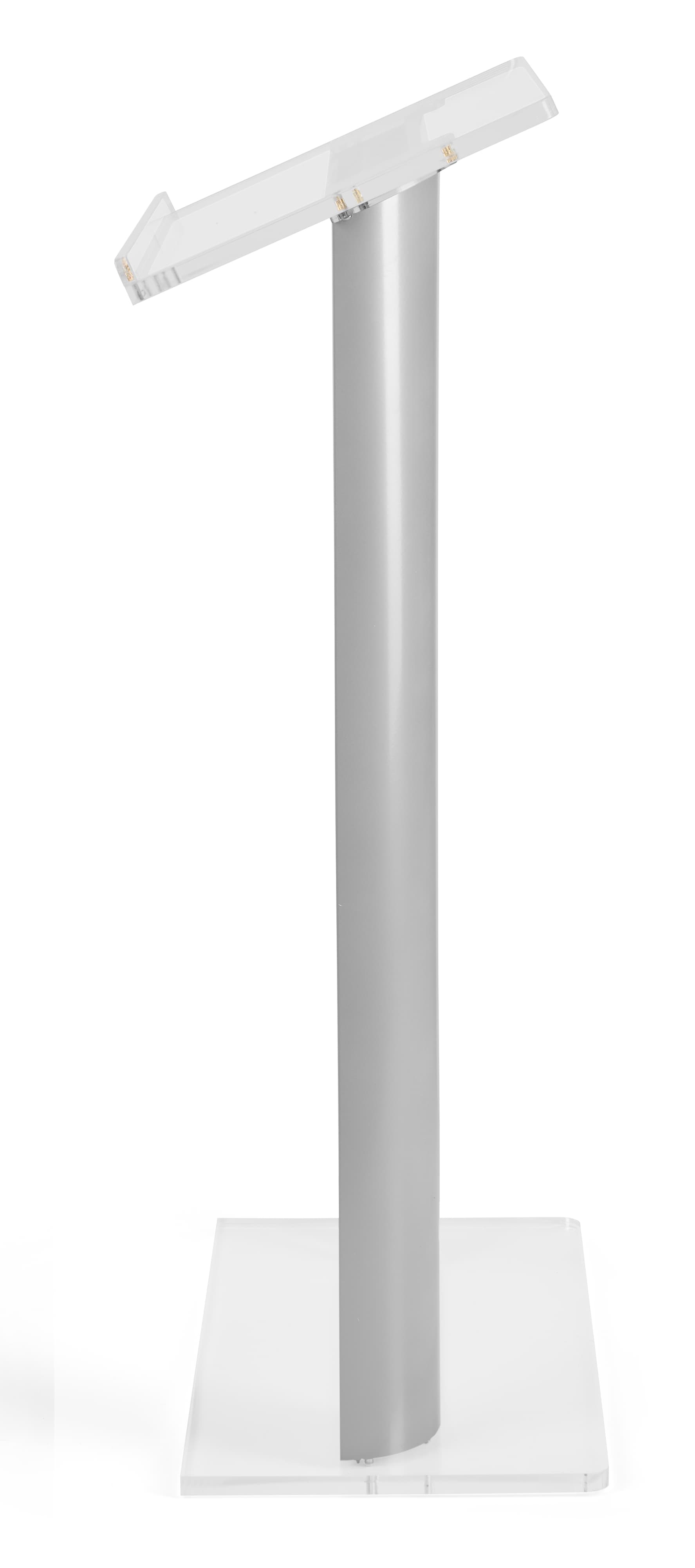 Recycled plastic lectern with 3/4" thick top surface