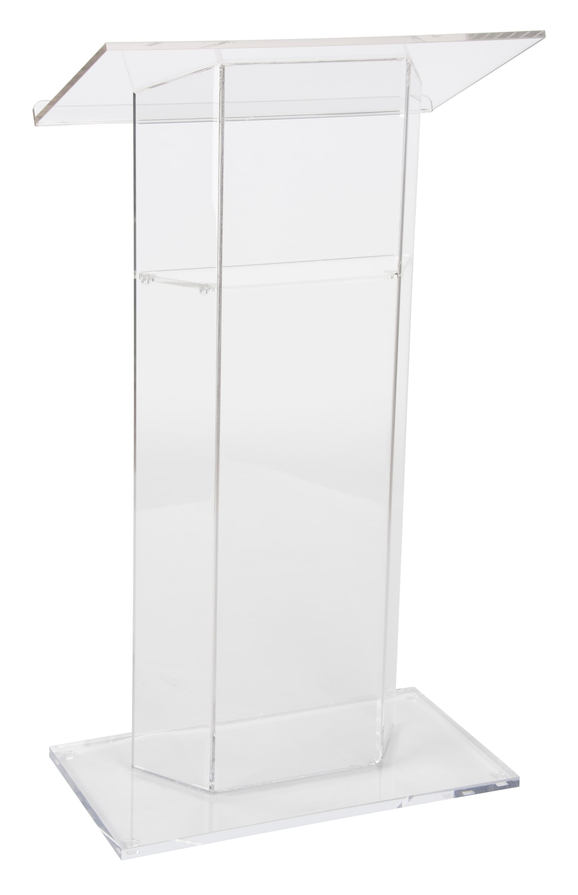Acrylic Lectern, Clear
