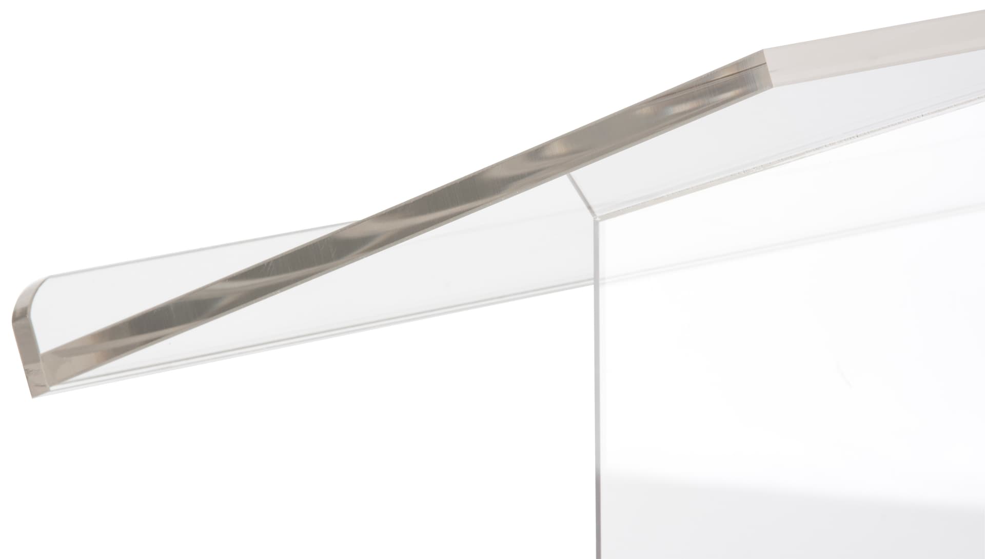 Custom Graphic Lucite Lectern, 47" Overall Height