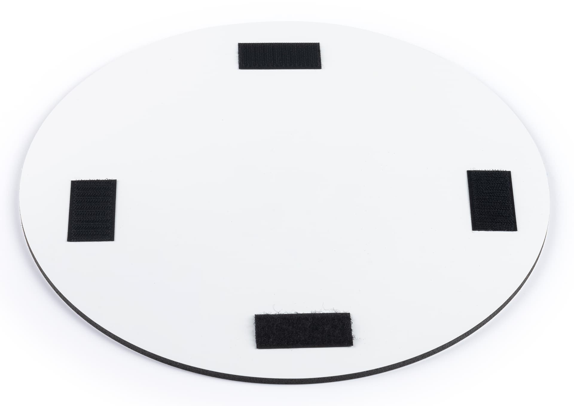 Custom printed podium plaque can be installed within seconds 