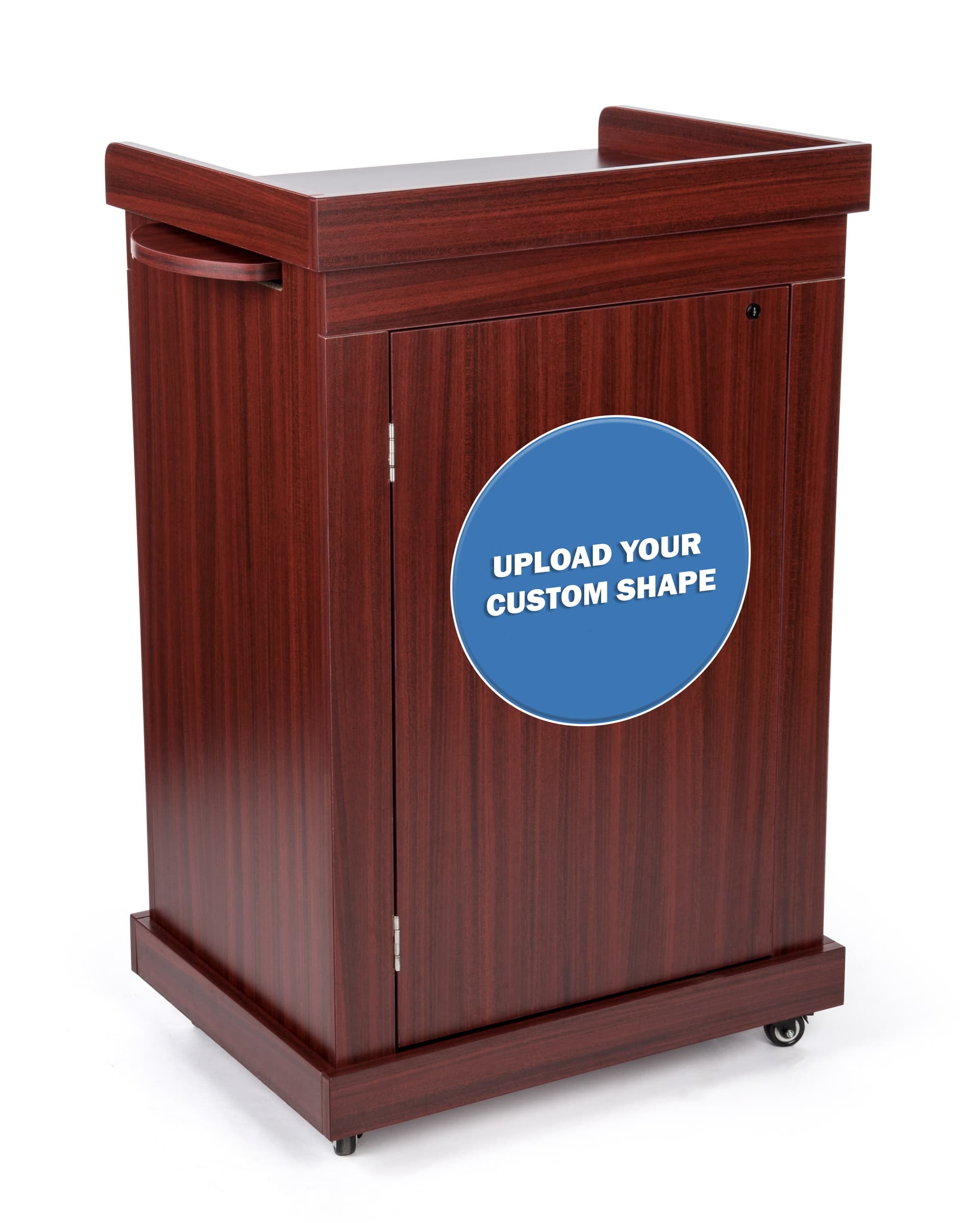 12 inch x 12 inch custom printed podium plaque