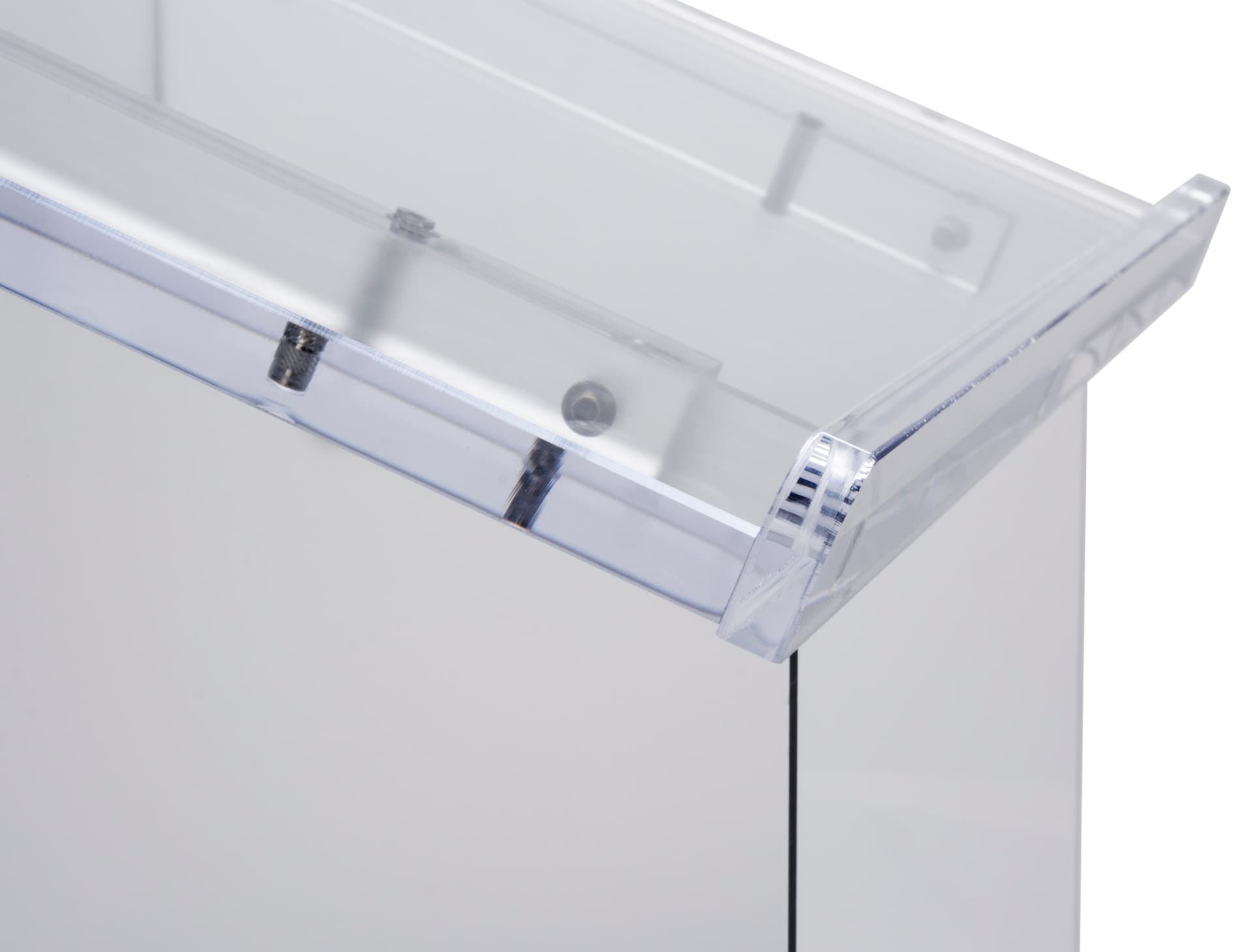 Large Top Frosted Plexiglass Pulpit