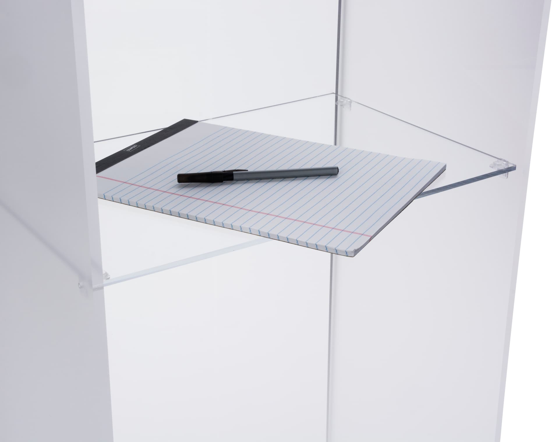 Frosted Plexiglass Pulpit for Conferences