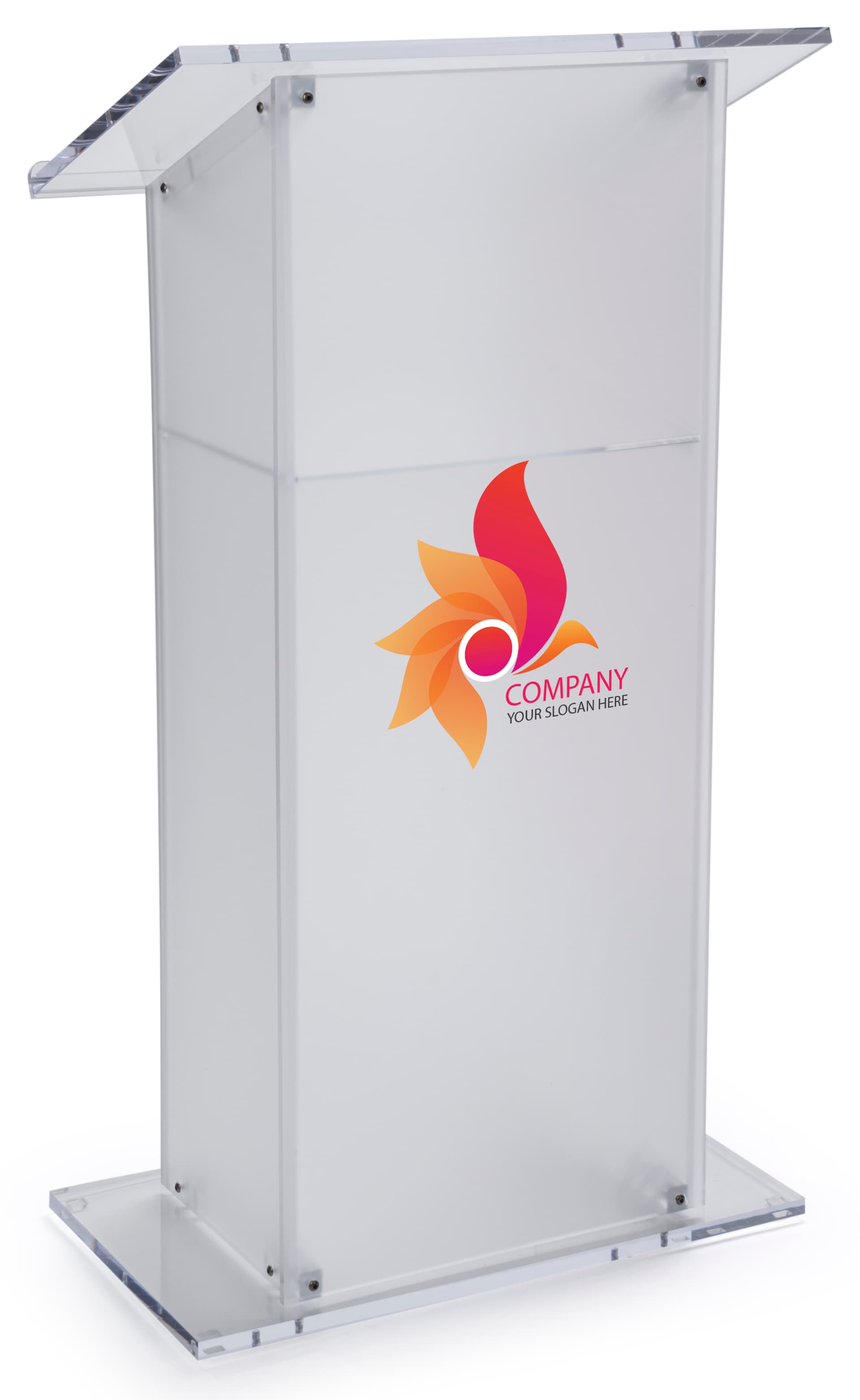 Branded Lectern Podium with UV Printing