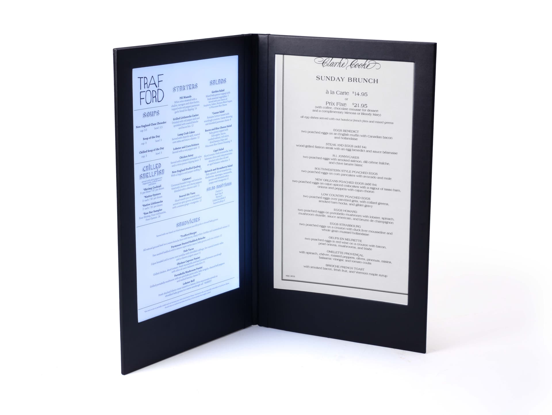 Illuminated Menu