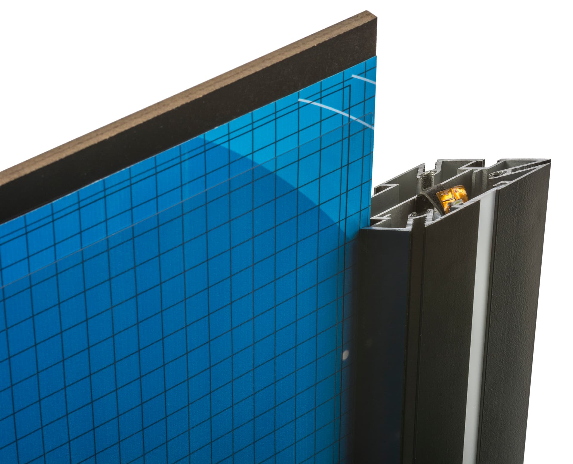 LED Lectern with Poster Backer