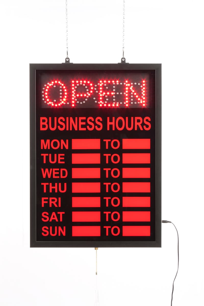 LED Open Signs