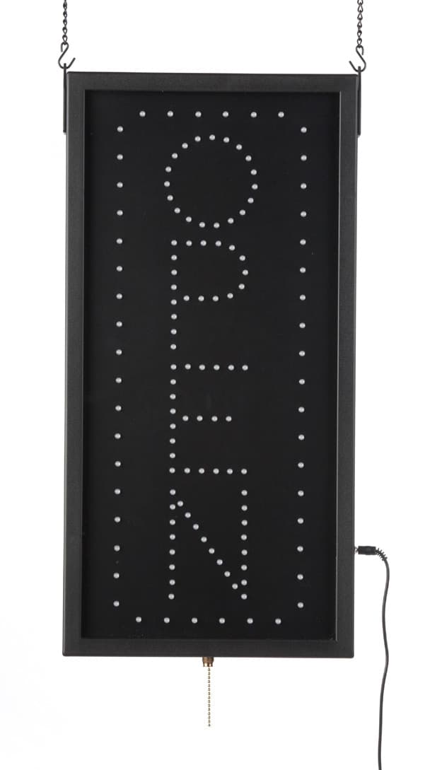 Lighted Open Sign