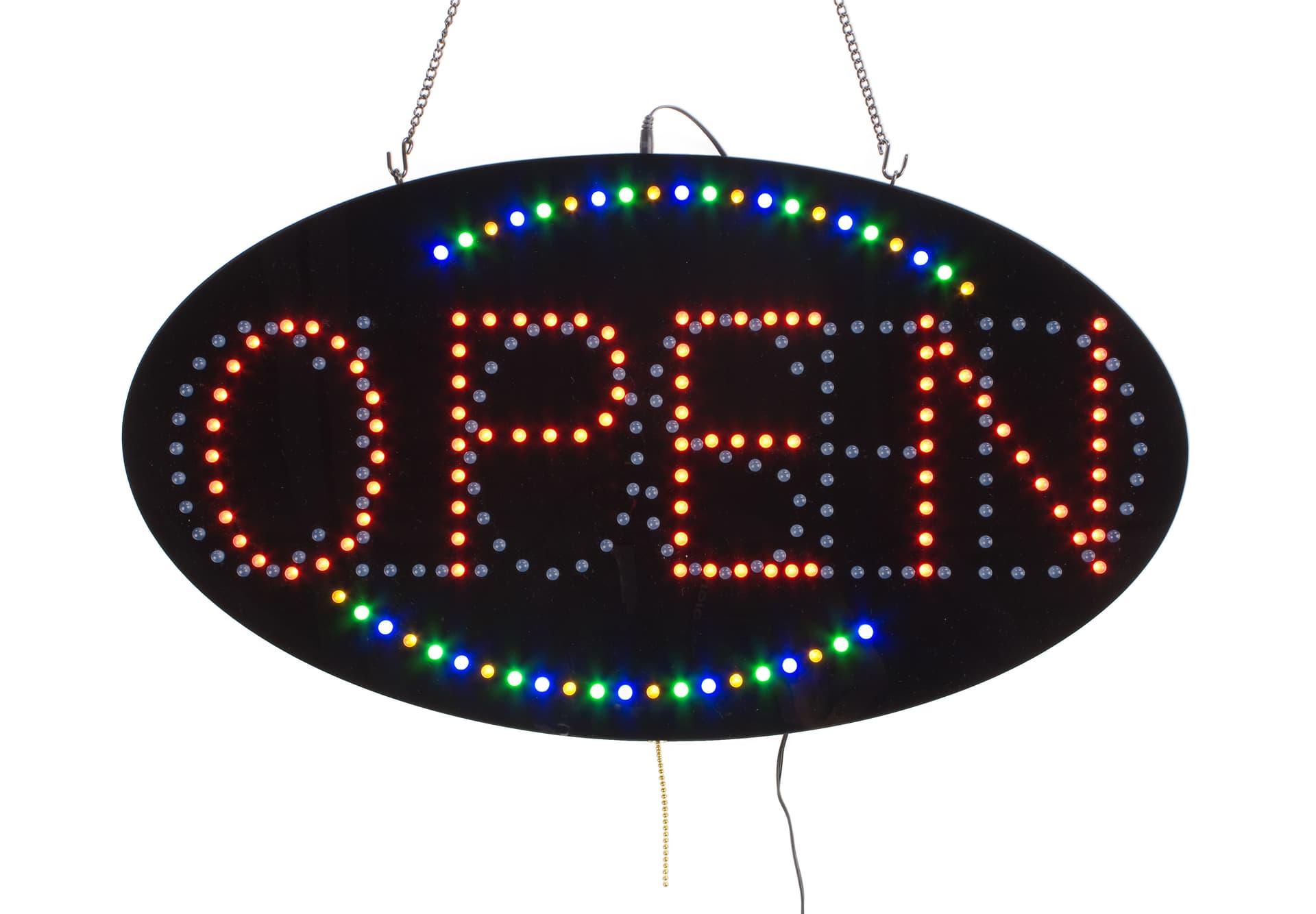 Open LED Signs: Last Up To 100,000 Hours