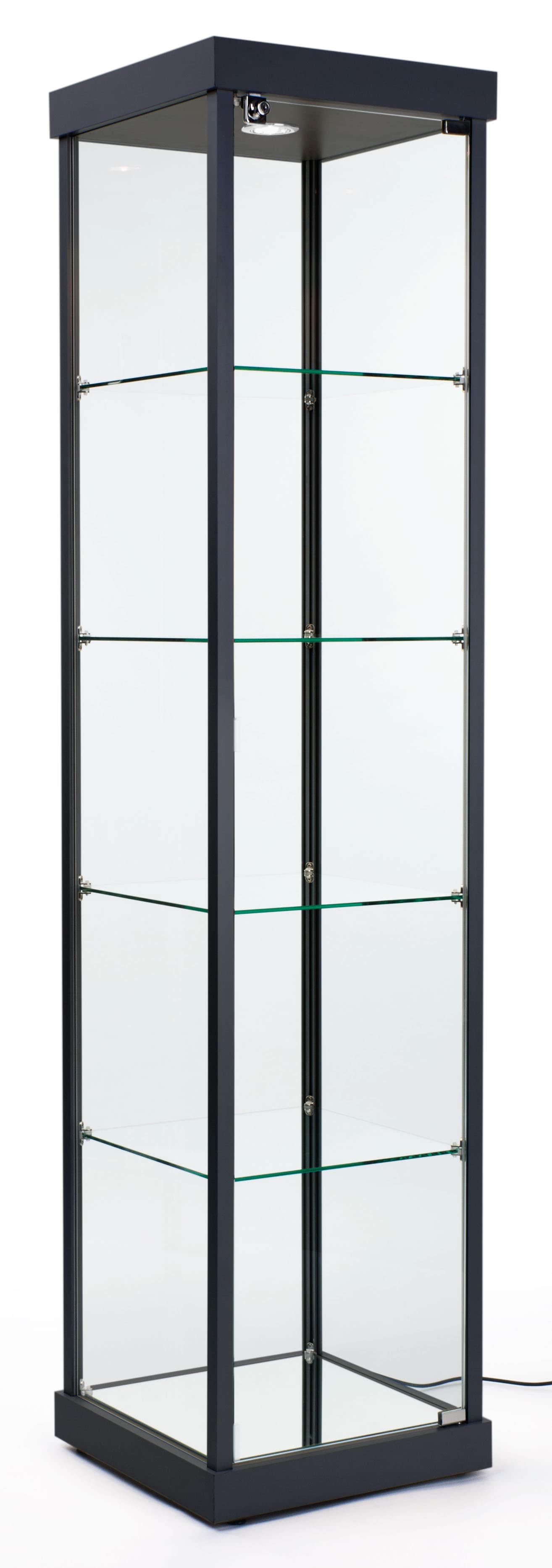 LED Tower Display Case, Weighs 150 lbs