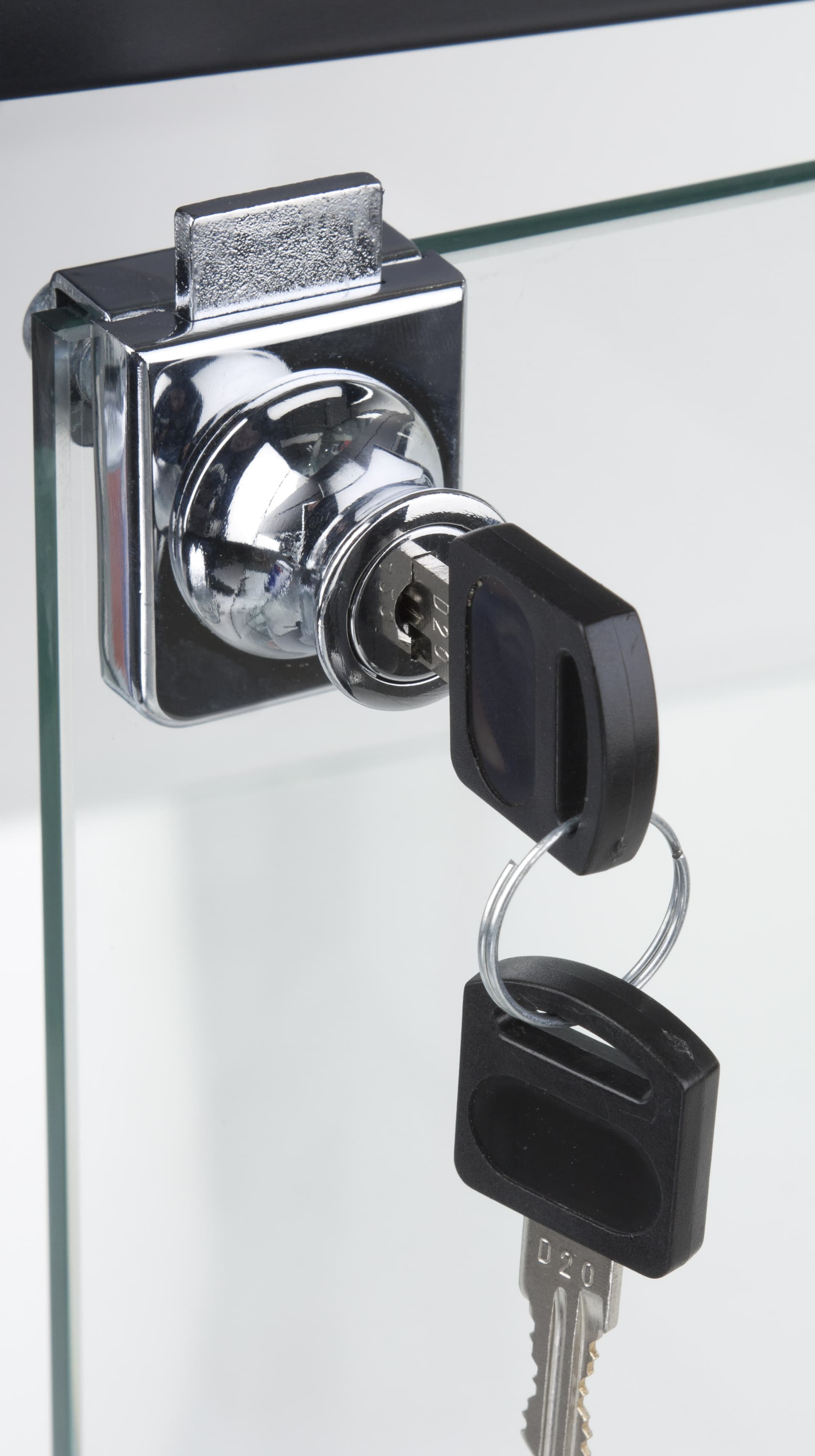 Modern LED Display Tower with Lock