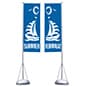 13' Banner Flag Stand with 1 Color Custom Printing, Single-Sided