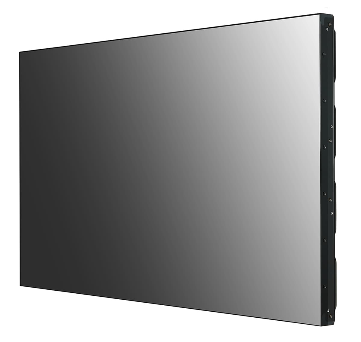 3x3 video wall showing a singular 55" LG monitor that makes up this large video wall
