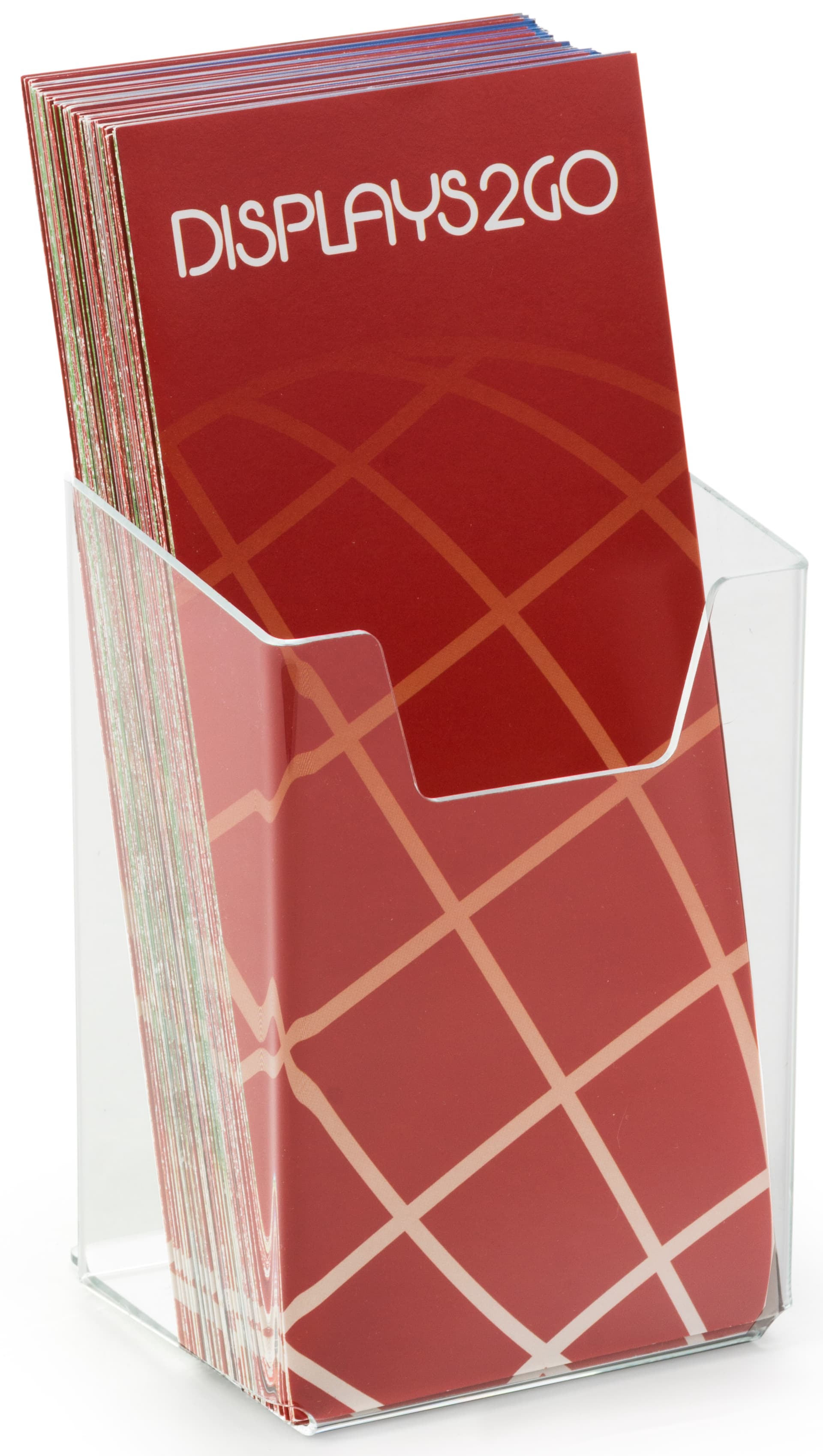 4-1/8"w Extra Deep Pocket Brochure Holders