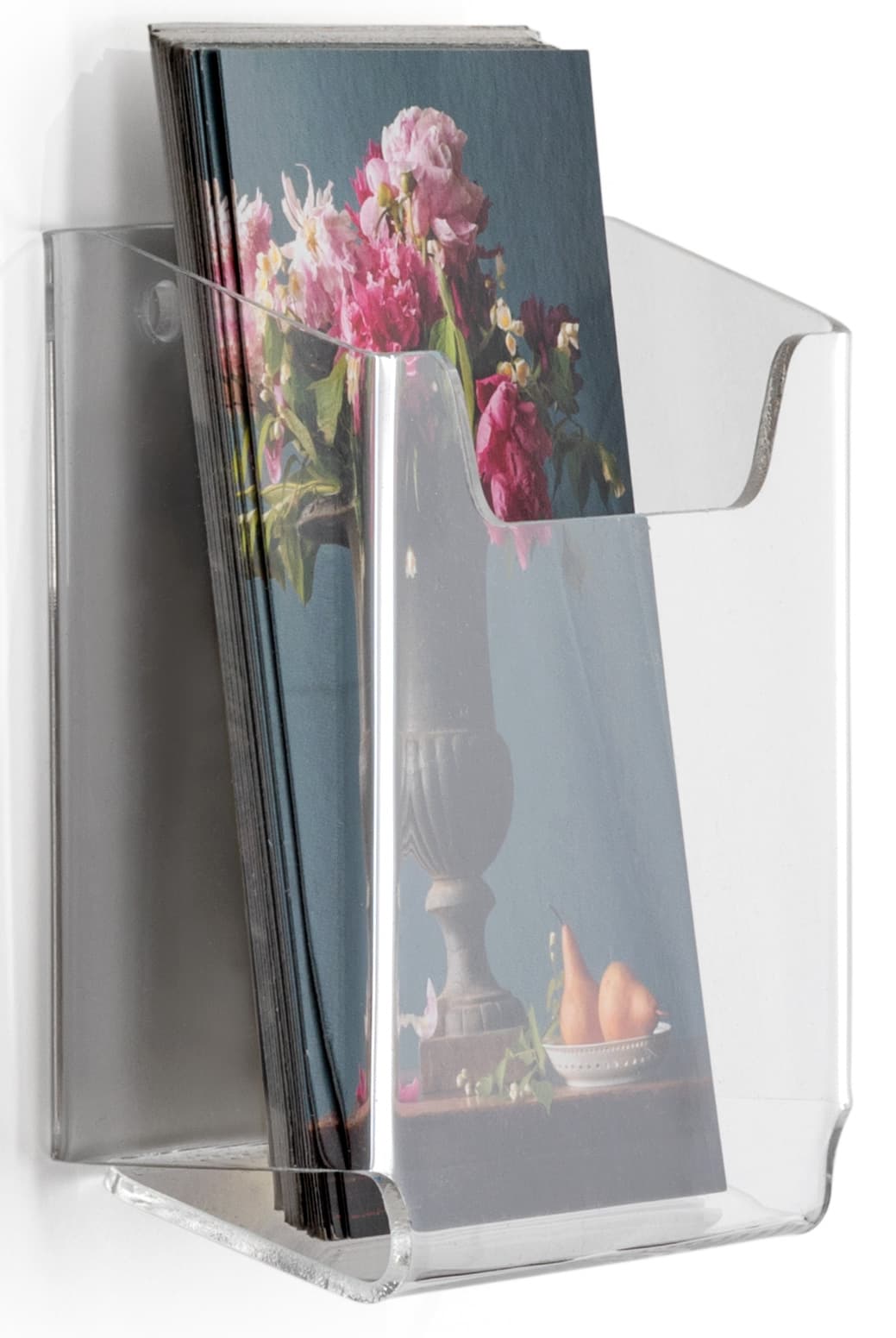 Angled Wall Mounting Brochure Holder