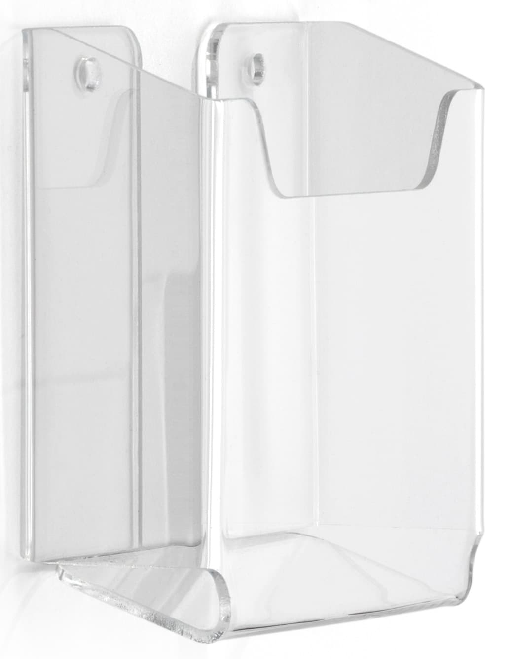 Clear Wall Mounting Brochure Holder