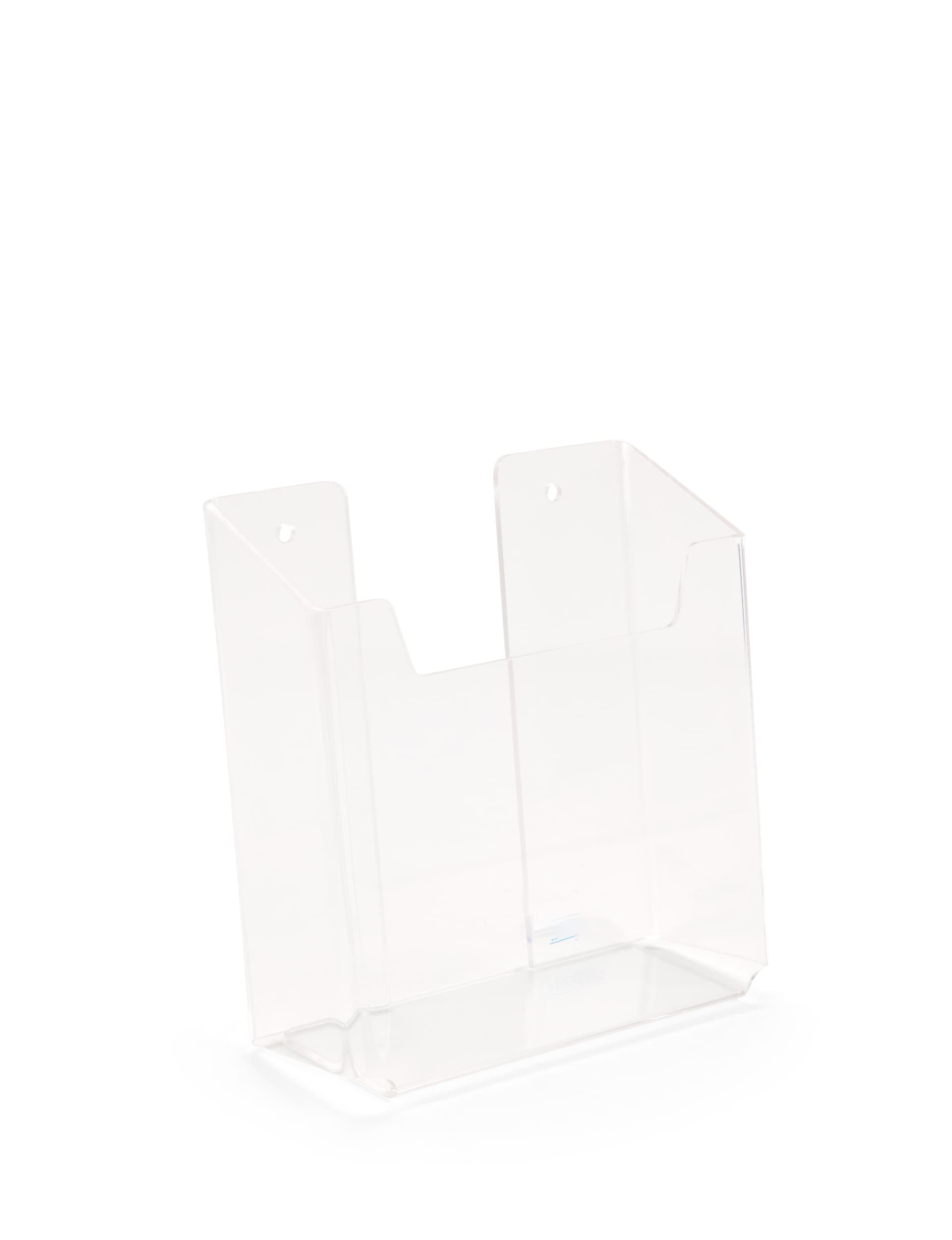 Table brochure holder for 5.5" wide materials