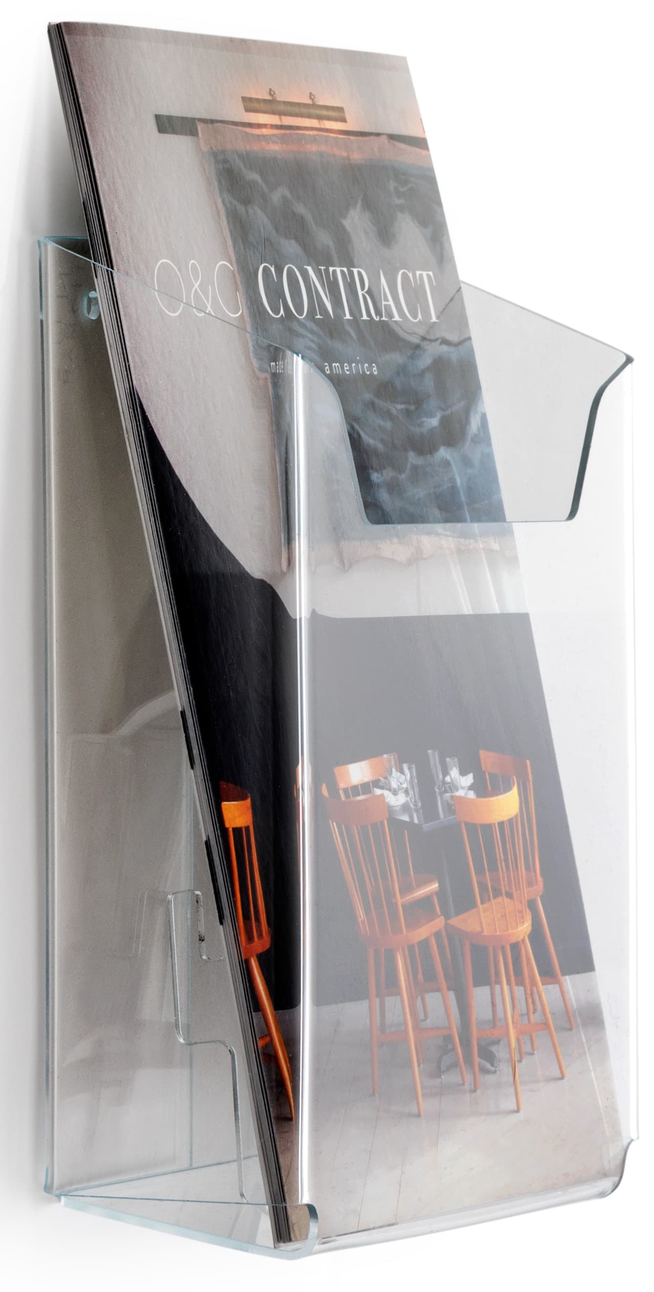 Wall Mounted Booklet Display