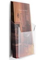 Wall Mount Plexi Literature Holder