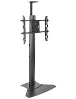 Heavy Duty TV Stand With Power Strip for Video Conferencing