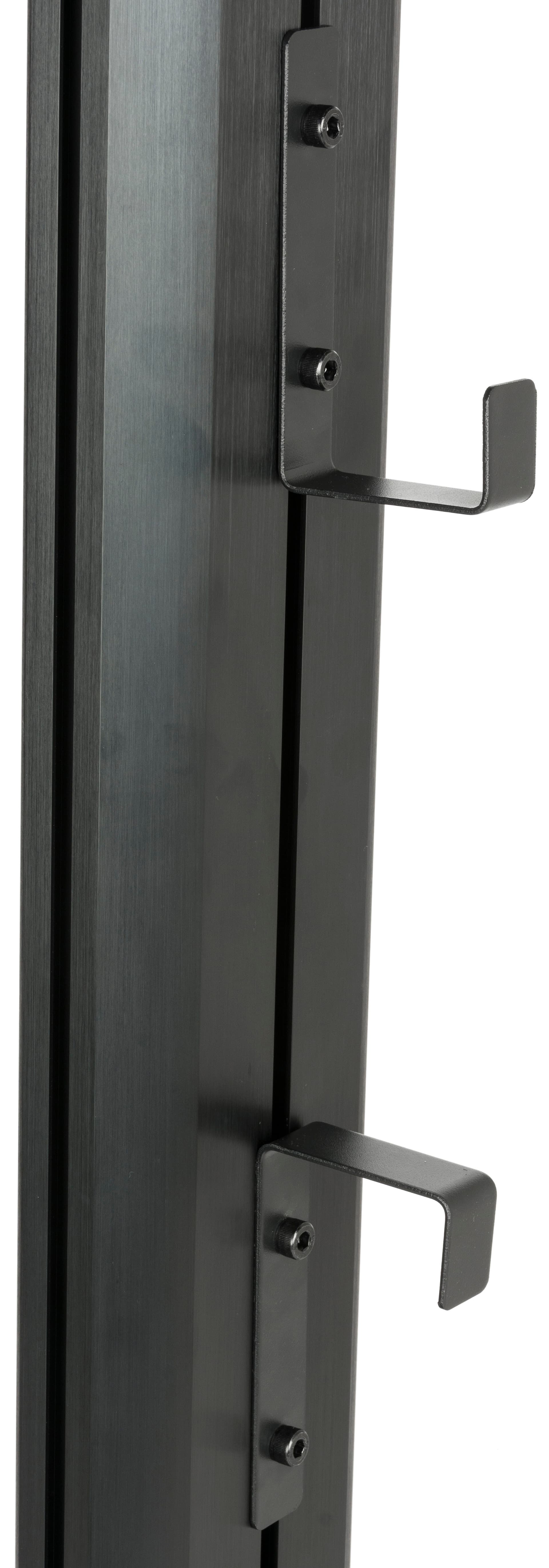 Dual TV Stand With Power Distribution & Cord Winder
