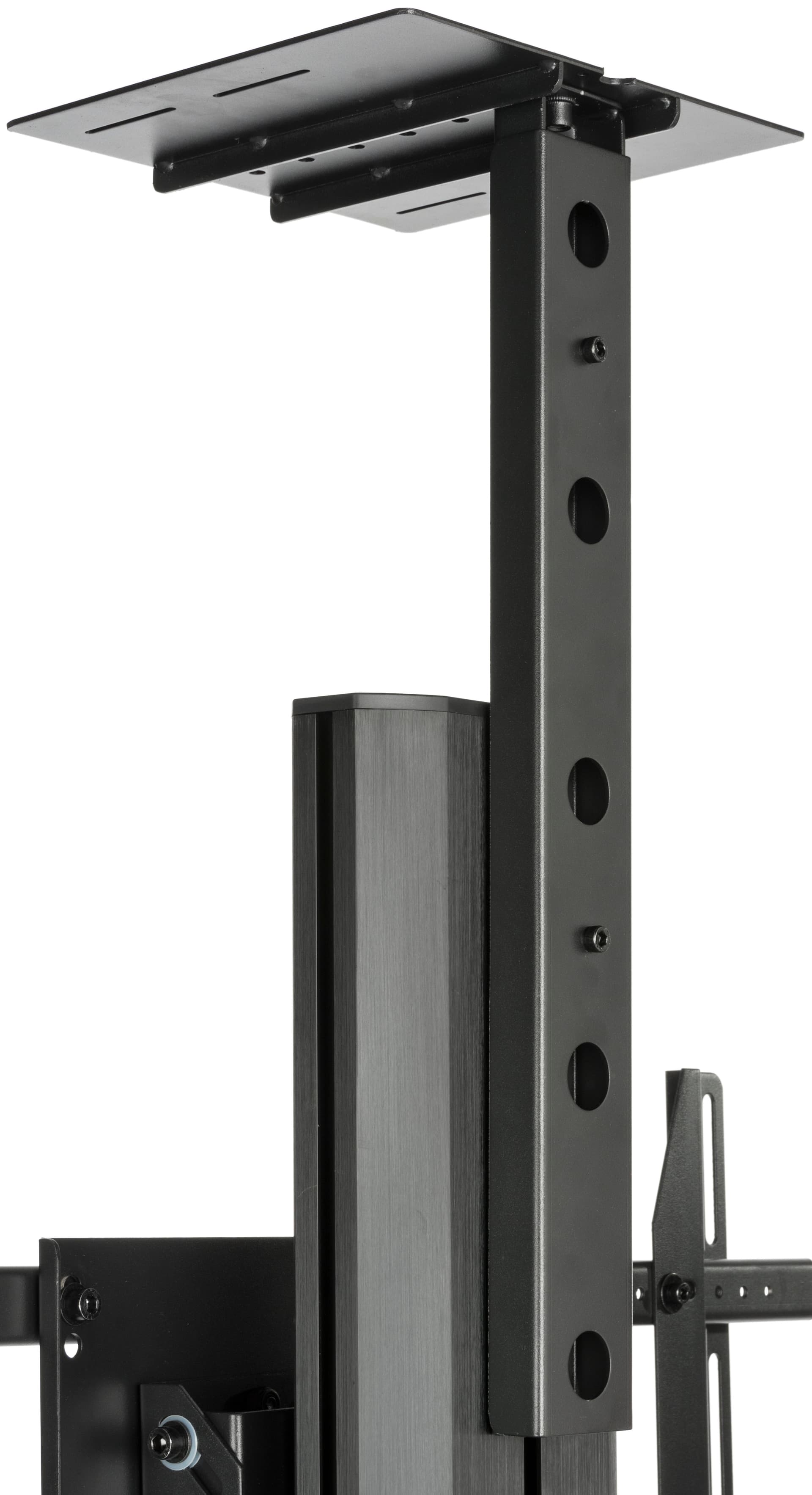Dual TV Stand With Power Distribution & Camera Shelf