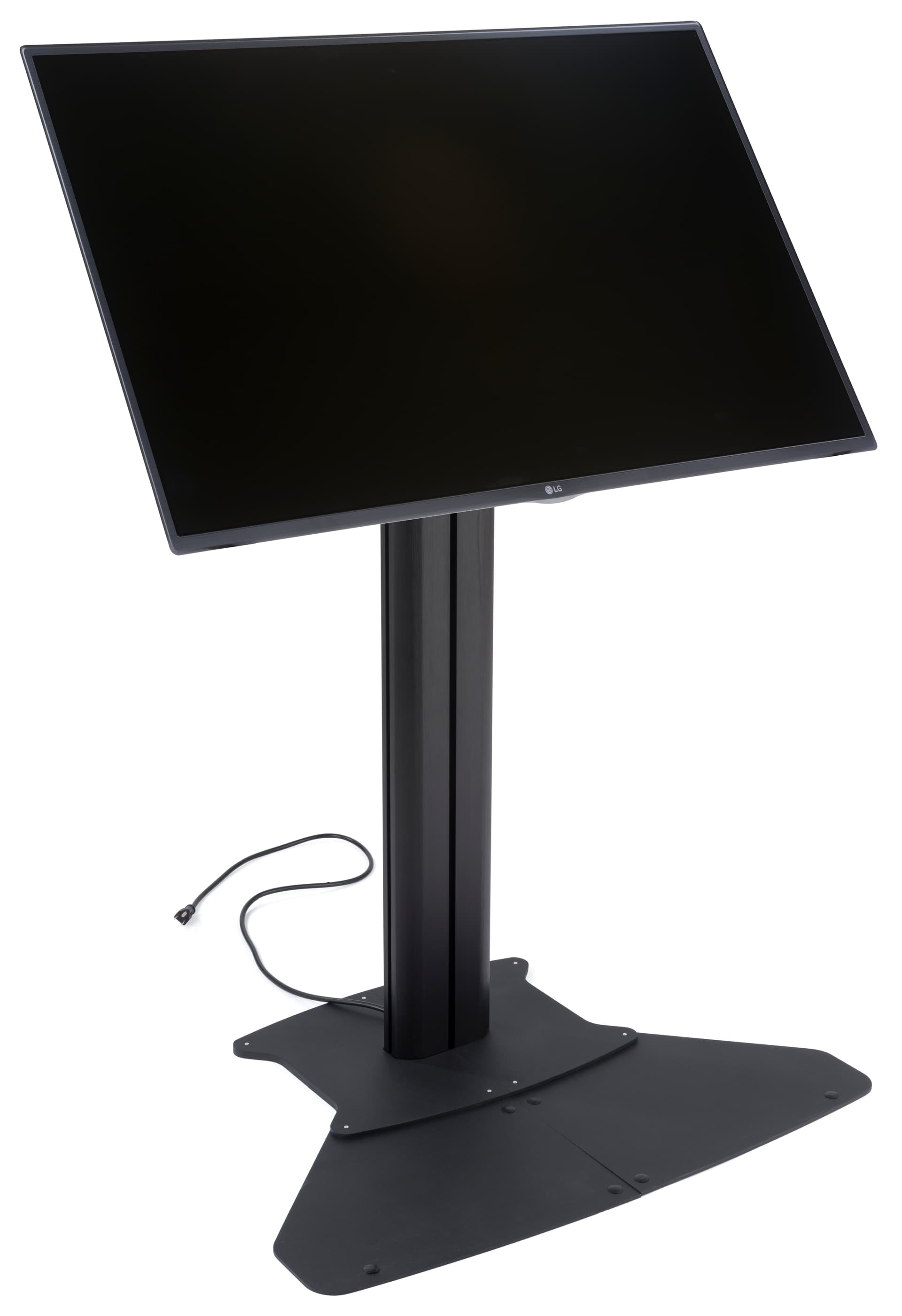 Aluminum Low Level Flat Screen Display