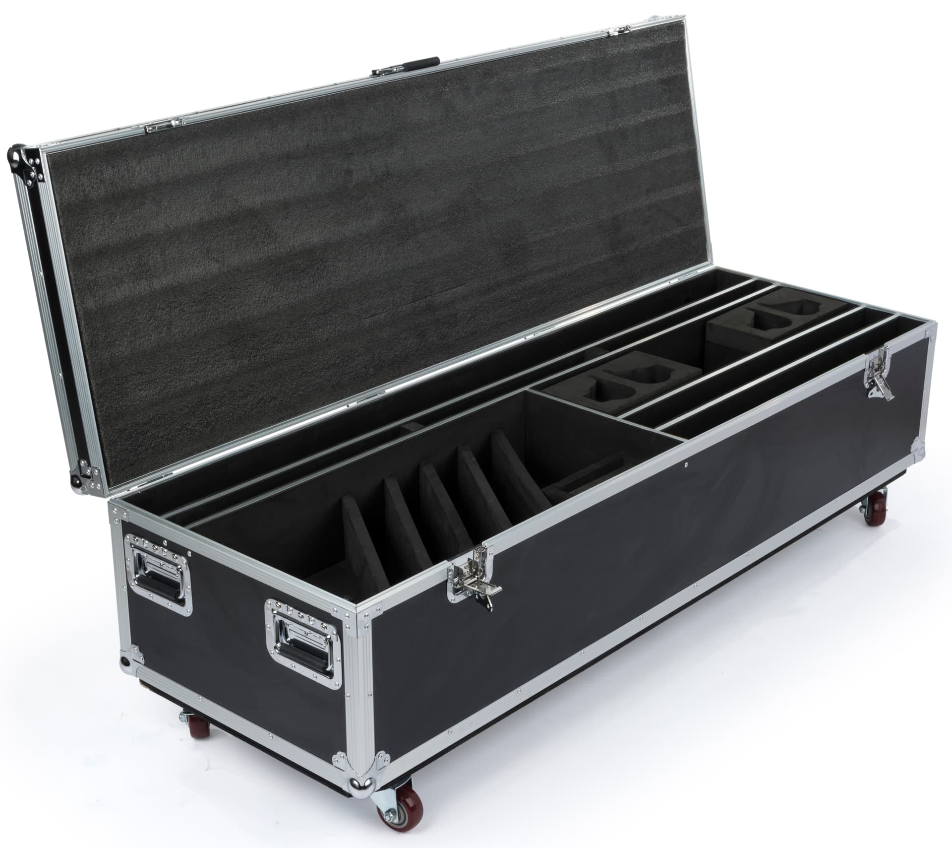 TV Stand with Storage Container & Casters