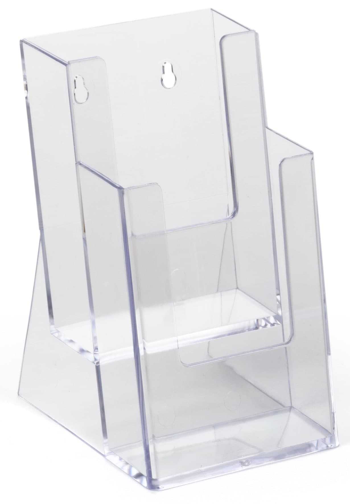 Countertop Moulded Plastic Brochure Rack