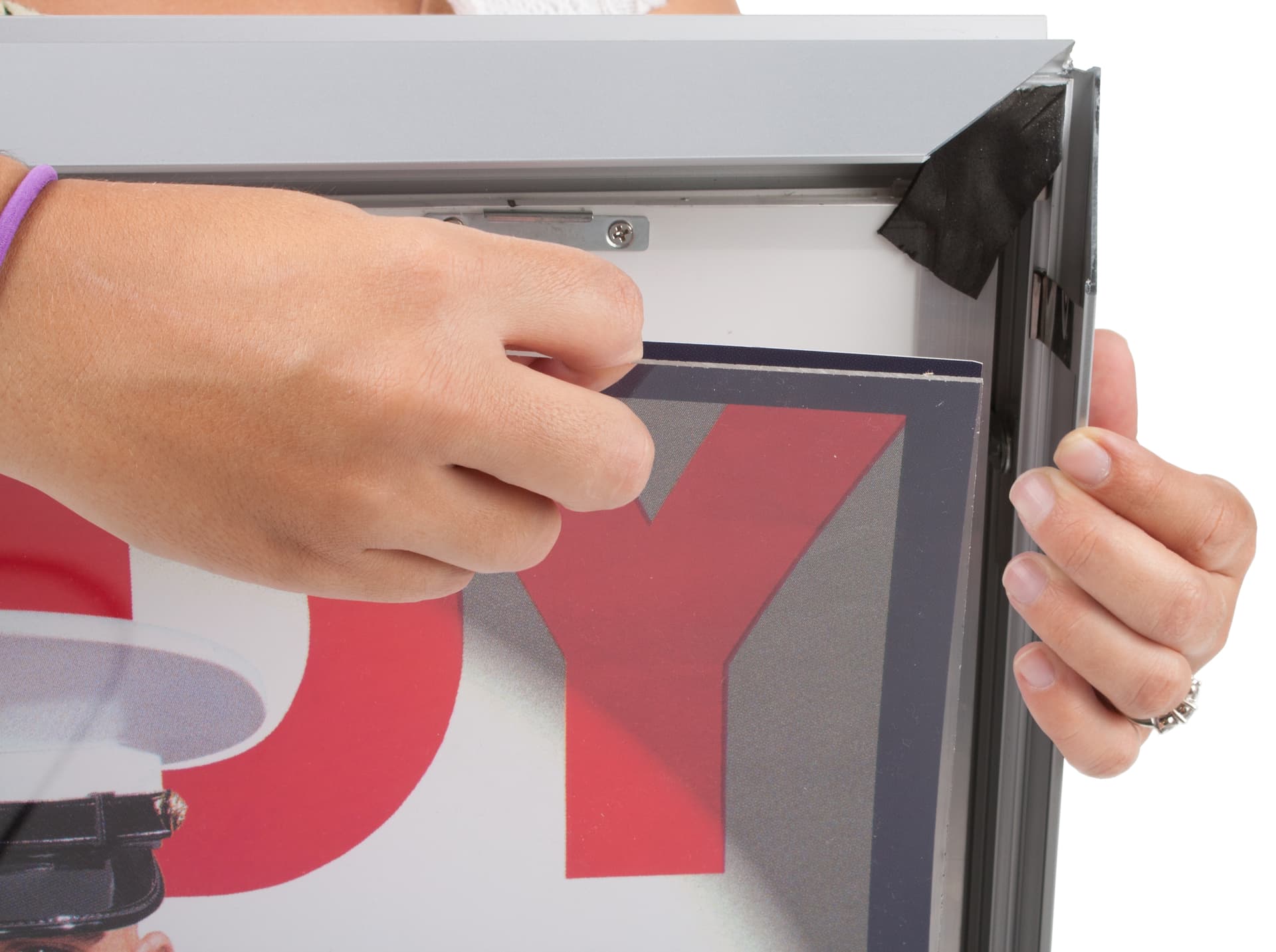 Double Sided Light Box w/ Snap Open Frame