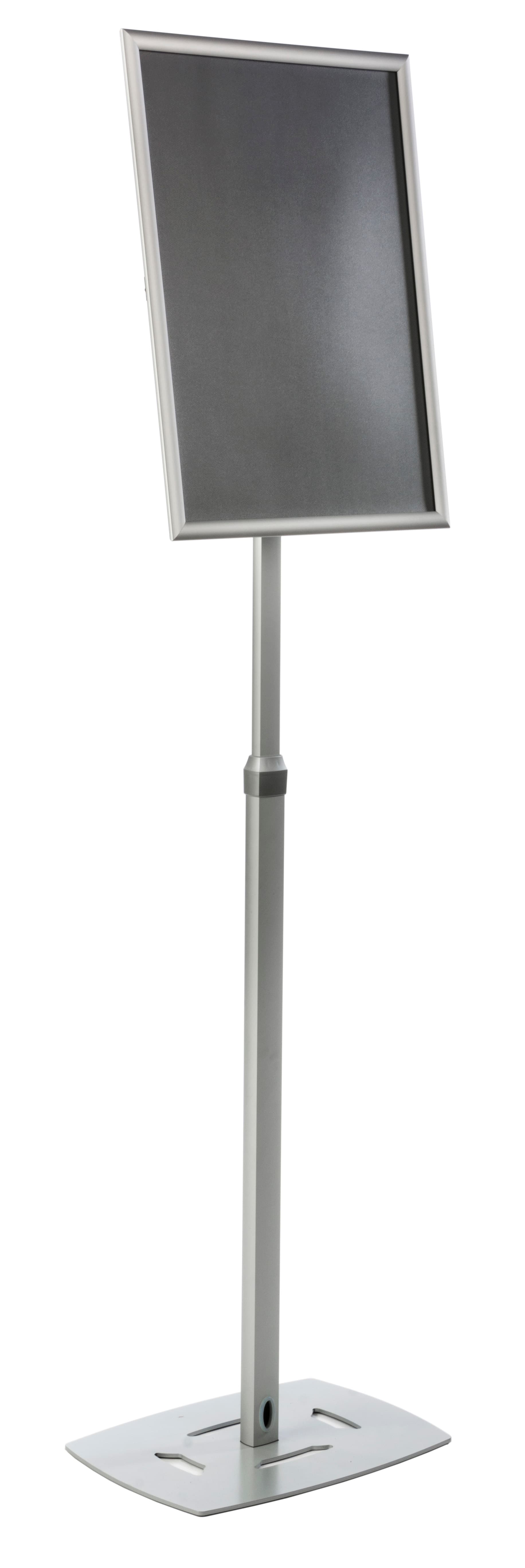 Silver 18 x 24 Poster Frame Pedestal Extends to 75.5"h