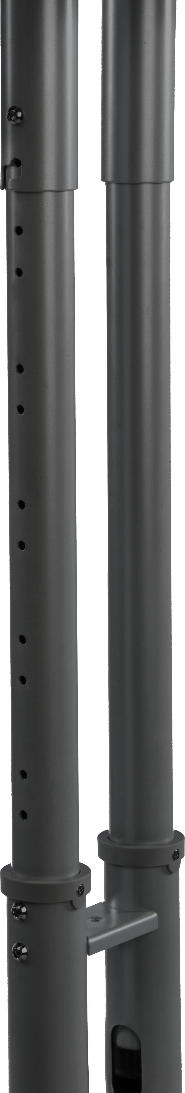 Black Teleconferencing TV Stand is Height Adjustable