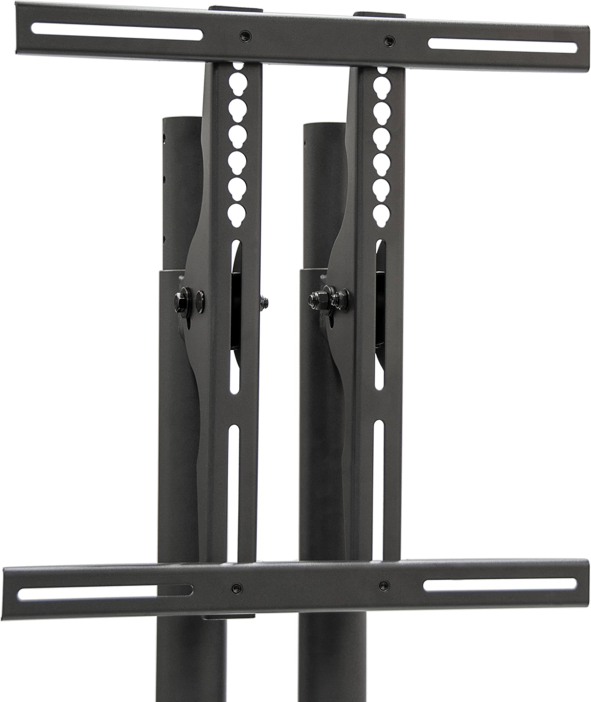 Black Portable TV Rack Includes Travel Case