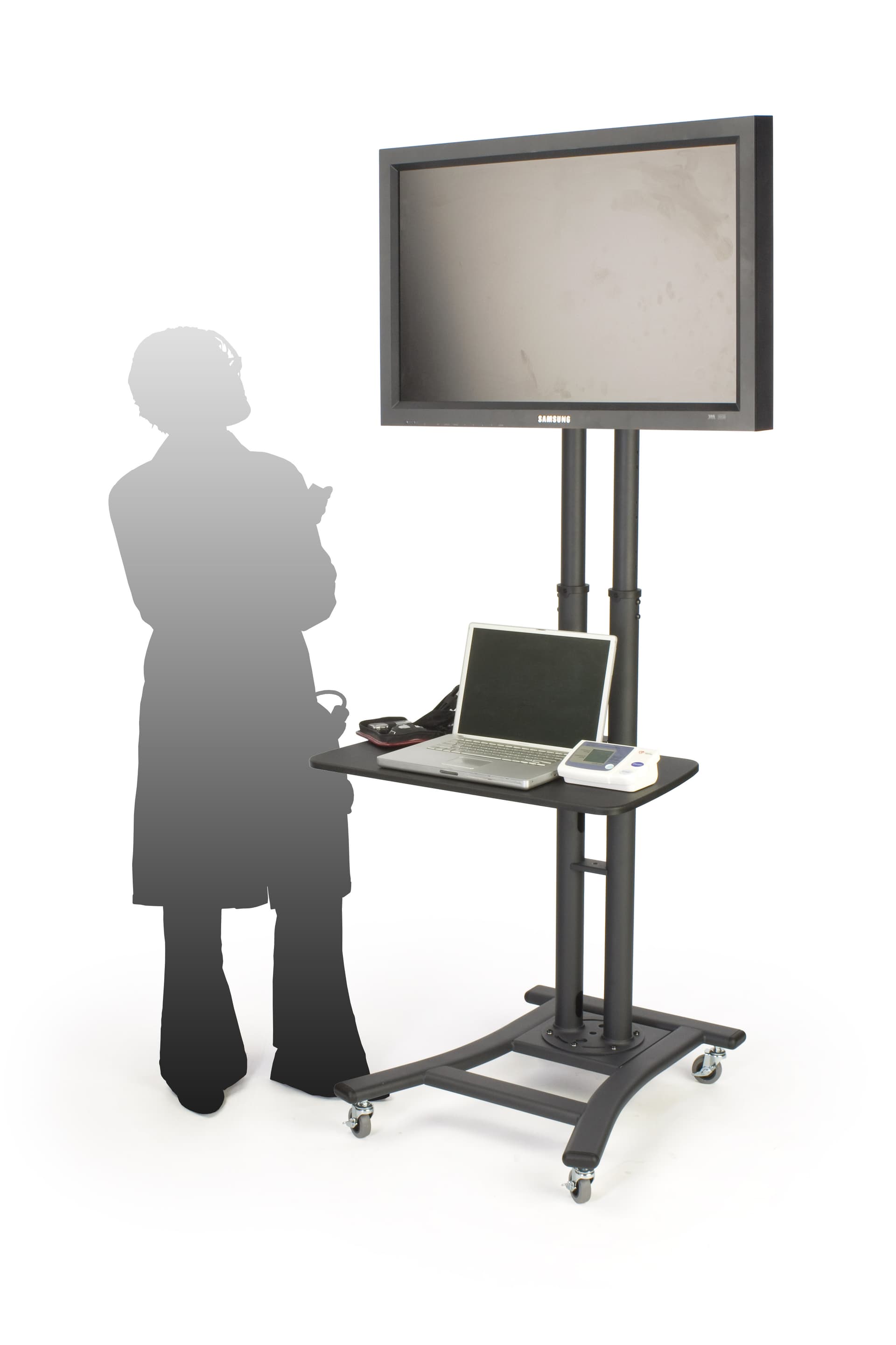 TV Trolley on Wheels