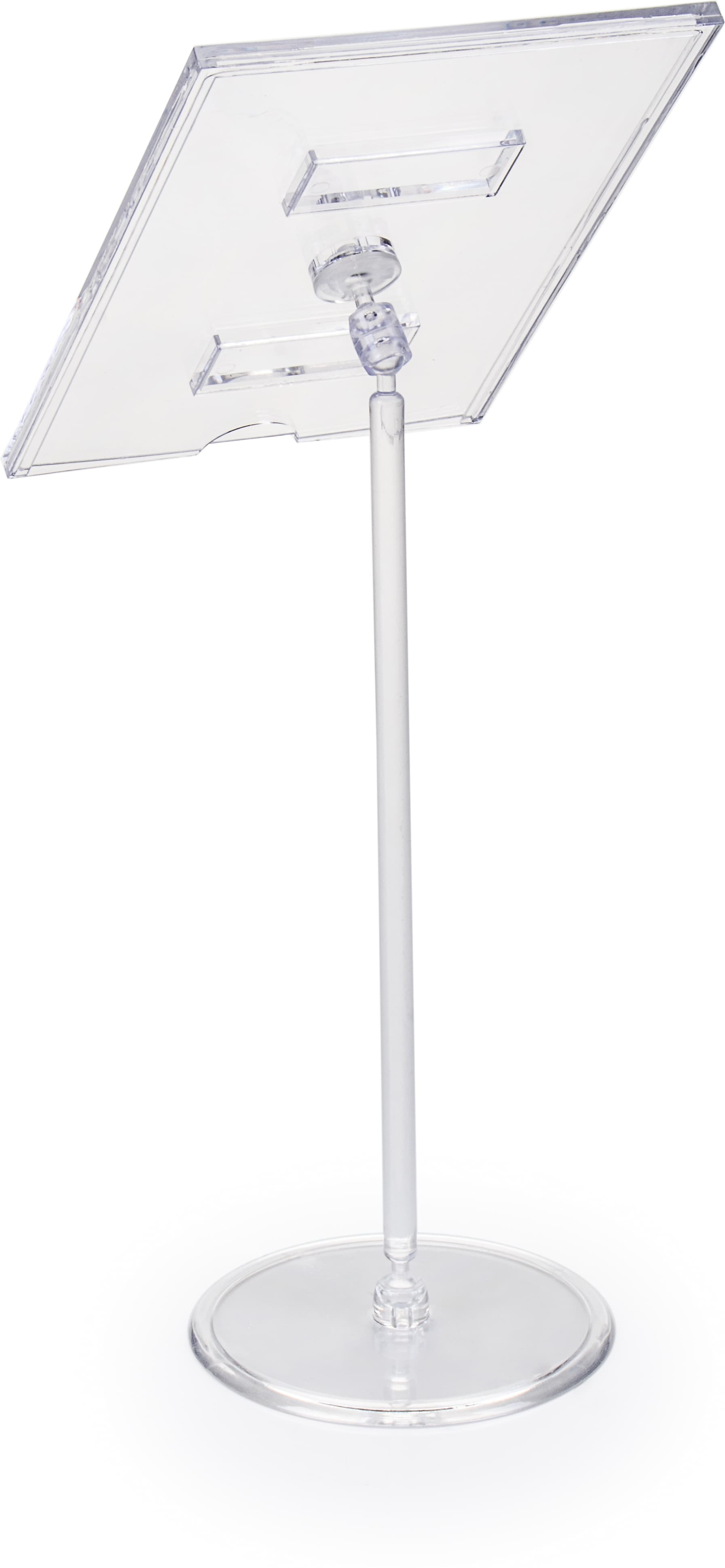 Table Sign Stand | 9-1/2” Tall Holder with Picture Clip | Displays2Go