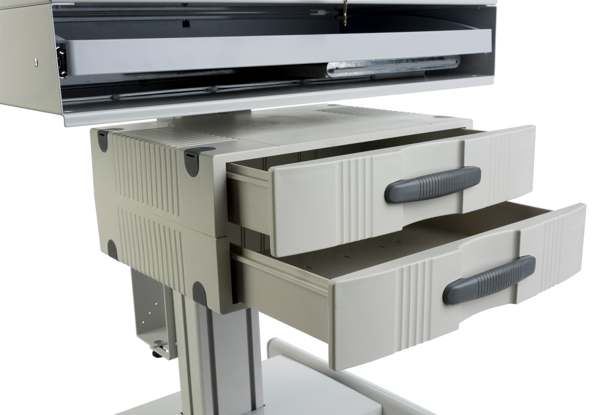 Medical Computer Trolley with 3 Drawers
