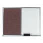 24 x 18-Inch Combination Dry Erase & Bulletin Board with Aluminum Frame