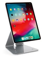 Magnetic tablet stand made of steel material 