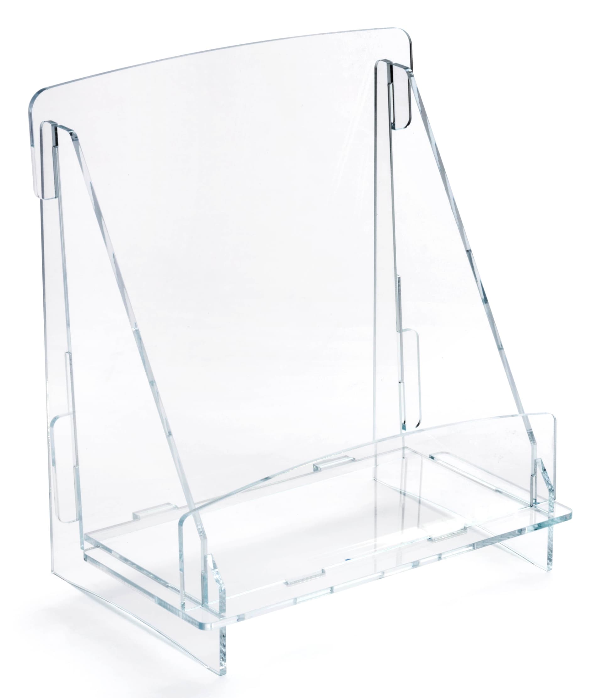 Clear Acrylic Knock Down Magazine Holder