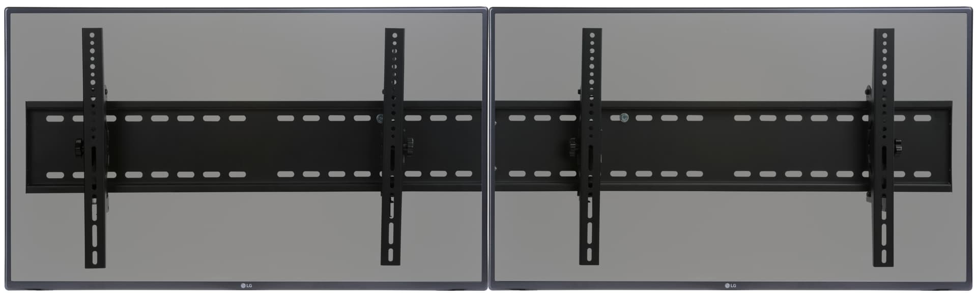 2-TV Wall Bracket for Flat Panel Monitors