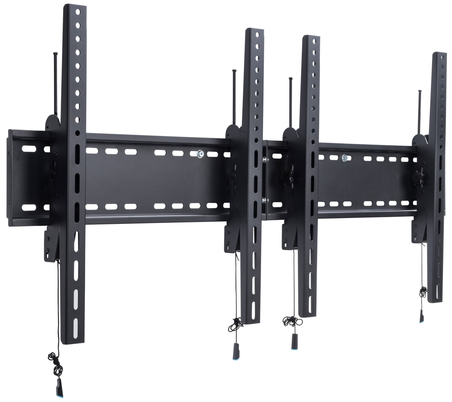 VESA Compliant 2-Monitor Wall Portrait TV Bracket