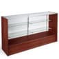 Display Counter with Tempered Glass and Adjustable Shelves