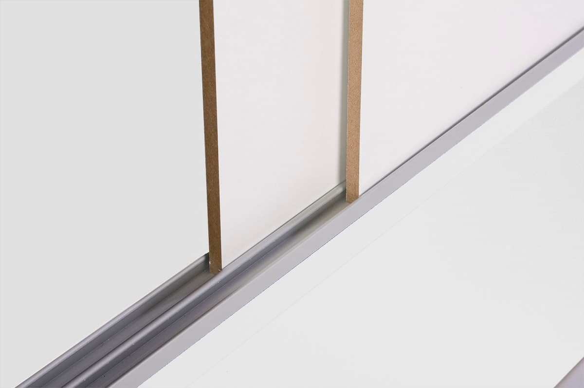 6’ White Display Case