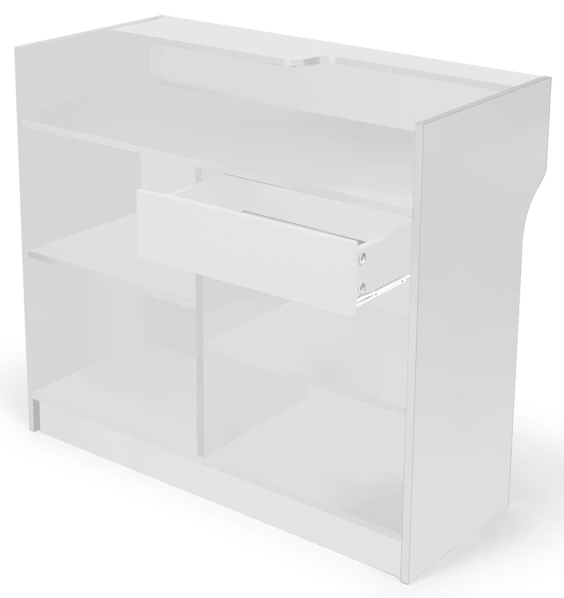 White Ledge Counter