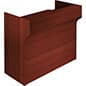 48" Cash Wrap w/ Adjustable Storage Shelves & Pull-out Drawer - Cherry