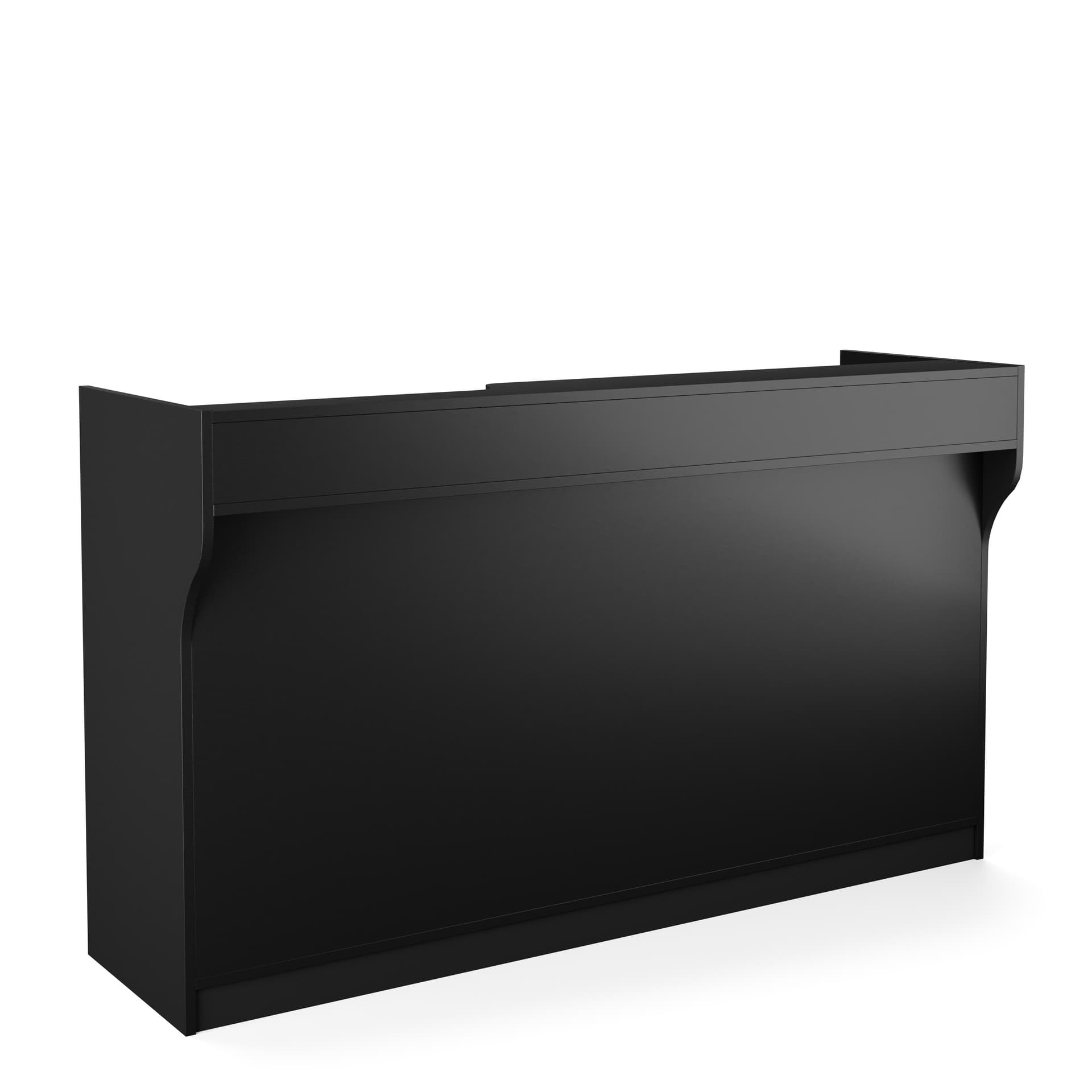 Retail sales counter in matte finish