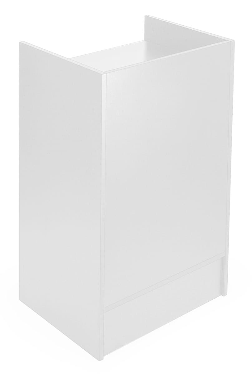 Solid White Register Stand