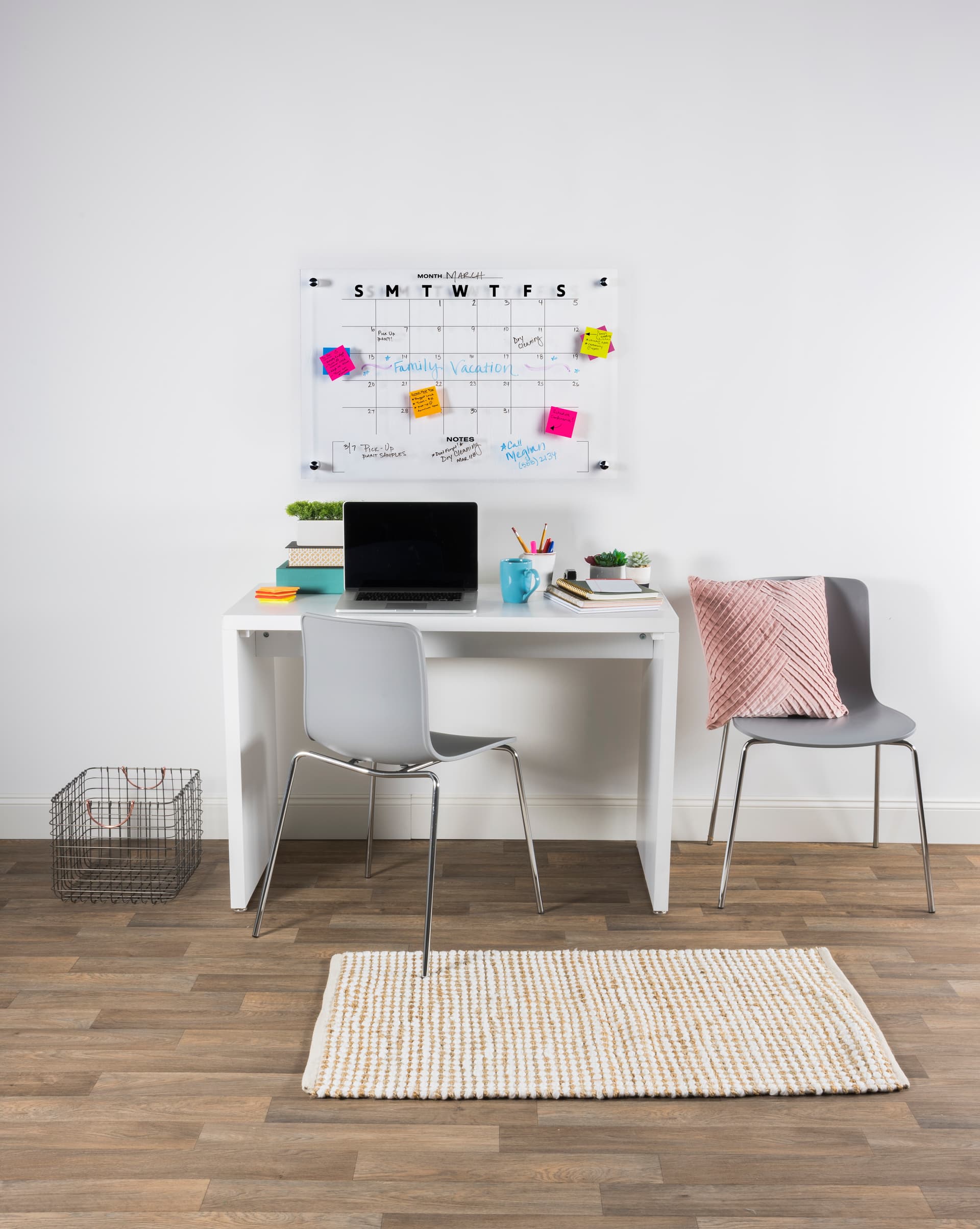 30-day calendar whiteboard for schools and home