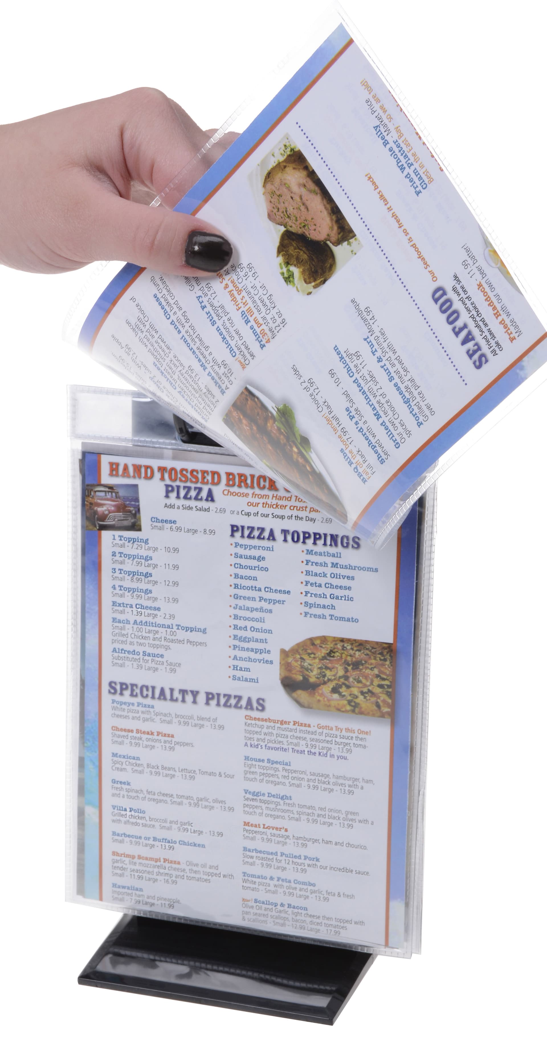 Flip Menu Cover 